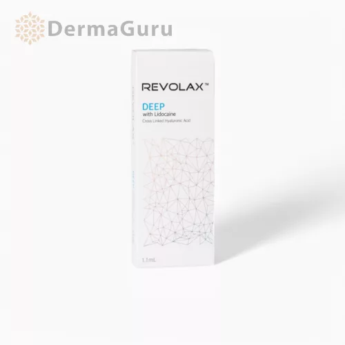 REVOLAX Deep L., Hautfüller mit Hyaluronsäure, Behandlung tiefer Falten und Lippenvergrößerung, 1 x 1,1ml