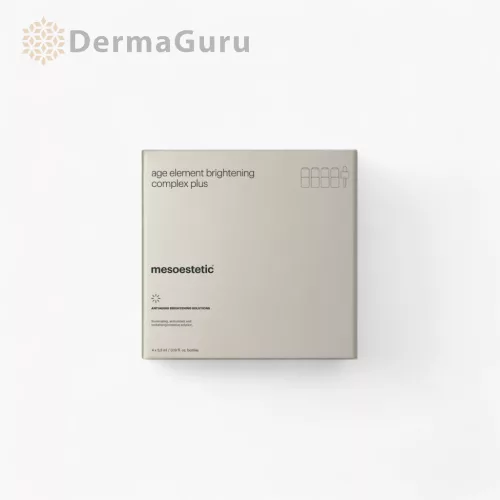 Mesoestetic Age Element Brightening Complex Plus, intensives strahlungssteigerndes Serum, 4×5,5 ml