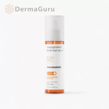   Mesoestetic Mesoprotech Body Sun Spray SPF 50+, ultraleichter Körper-Spray mit hohem Lichtschutz, 200 ml