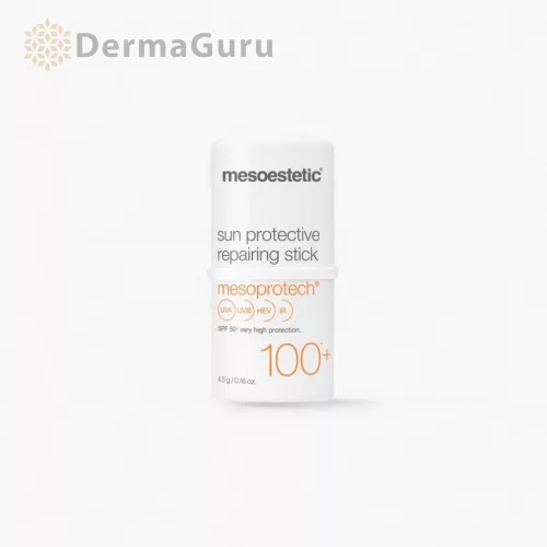 Mesoestetic Mesoprotech Sun Stick 100 SPF 50+, Sonnenschutzstift für empfindliche Bereiche, 4,5g