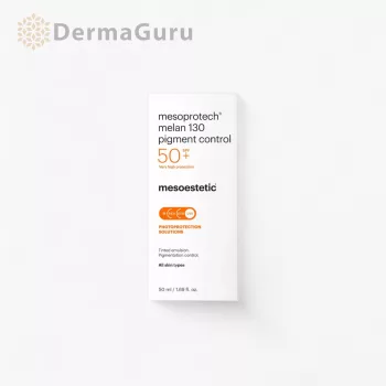   Mesoestetic Mesoprotech Melan 130 Pigment Control SPF 50+, getönte Sonnenschutzcreme, Anti-Pigment, 50 ml