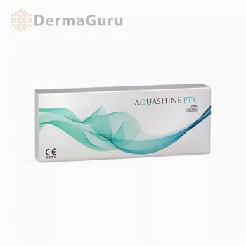  Aquashine PTx, Hautfüller mit Hyaluronsäure, Behandlung mittlerer und tiefer Falten, 2x2ml