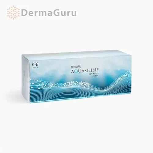 Aquashine Soft Filler, Hautfüller mit Hyaluronsäure, Anti-Falten und Hautverjüngung, 2x2ml
