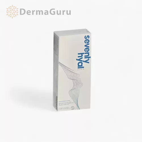 Seventy Hyal 2000, neue Generation Hyaluronsäure Skin Booster, 3×2ml