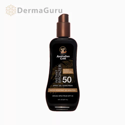 Australian Gold Spray Gel Bronzer SPF 50, naptej 237 ml
