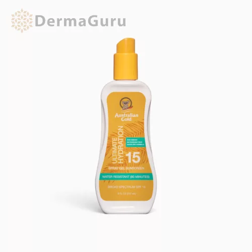 Australian Gold Ultimate Hydration SPF 15 Spray Gel, Sonnenschutz-Spray-Gel, 237 ml