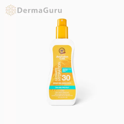 Australian Gold Ultimate Hydration SPF 30 Spray Gel, Sonnenschutz-Spray-Gel, 237 ml