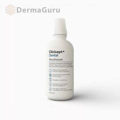 Clinisept+ Dental, alkoholfreie antibakterielle Mundspülung 400 ml