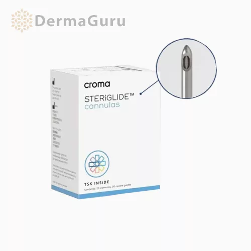 Croma TSK Steriglide Cannula, Kanüle 22G × 50 mm, 20 Stück