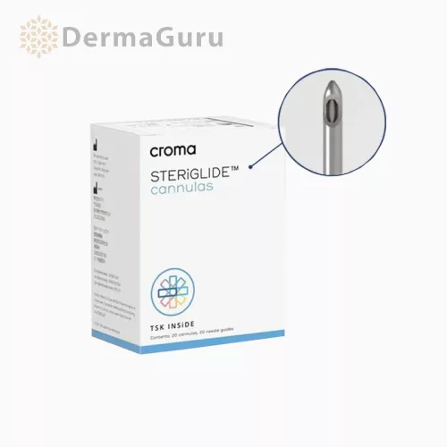 Croma TSK Steriglide Cannula, Kanüle 25G × 50 mm, 20 Stück