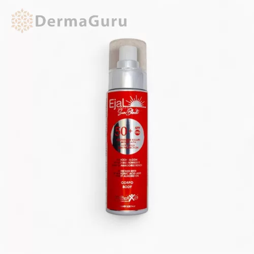 Ejal Testi Sonnenschutzspray SPF50+, feuchtigkeitsspendender und pflegender Schutz für alle Hauttypen, 100ml