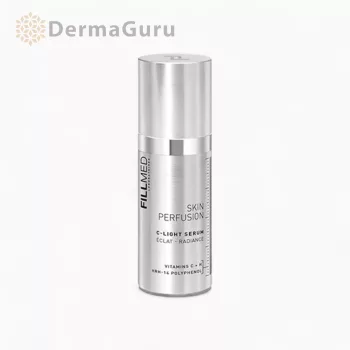   Fillmed Skin Perfusion C-Light Serum, antioxidatives Serum mit strahlungssteigernder und revitalisierender Wirkung, Hautstraffung und Texturverbesserung, 30 ml
