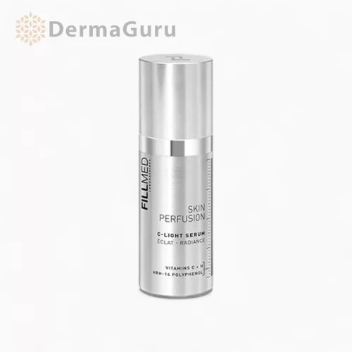 Fillmed Skin Perfusion C-Light Serum, antioxidatives Serum mit strahlungssteigernder und revitalisierender Wirkung, Hautstraffung und Texturverbesserung, 30 ml