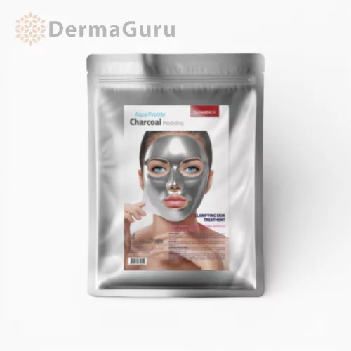 Glomedic Charcoal Mask, tisztító alginát maszk, fekete, 25 g