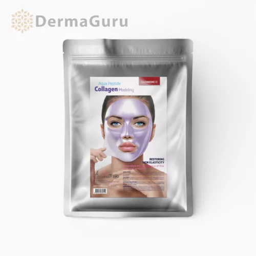 Glomedic Collagen Alginate Mask, feszesítő maszk, lila, 25 g
