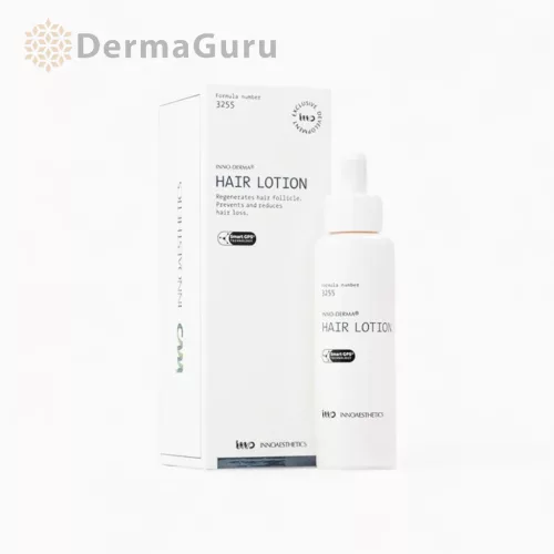 Innoaesthetics Inno-Derma Hair Lotion, Haarstärkung und Haarausfallreduzierung, regenerierende Kopfhautbehandlung, 70 ml