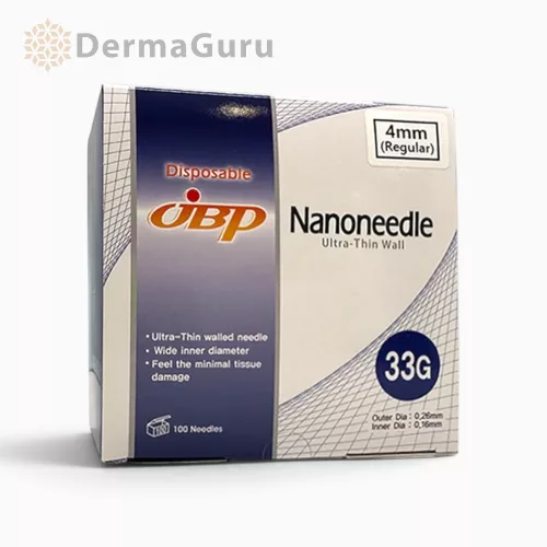 JBP Nanoneedle, Mesotherapienadel, 33G x 4 mm, 100 Stück