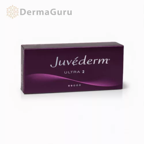 Juvederm Ultra 2 Lidocain, Hyaluronischer Füllstoff, 2x0,55 ml