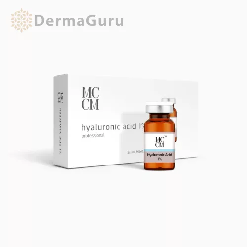 MCCM Hyaluronic Acid 1%, tiefenhydratisierende Lösung, 5 x 5 ml