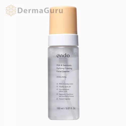 Ondo Beauty 36.5 PHA & Saponaria Purifying Foaming Facial Cleanser 150 ml