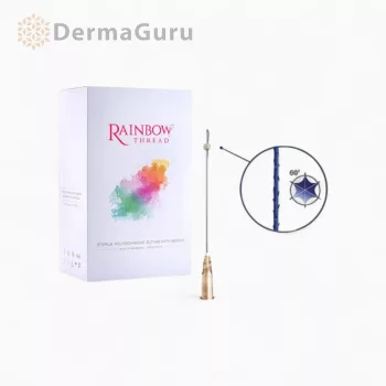   Rainbow Thread COG 6D, Biofaden zur Konturhebung und Straffung des Gesichts, 19G/100L/170, 100 Fäden (5 Beutel x 20 Stk)