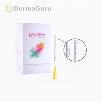   Rainbow Thread COG Ultra+, Biofaden zur Konturhebung und Straffung des Gesichts, 25G/60/185, 100 Fäden (5 Beutel x 20 Stk)