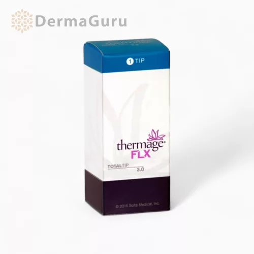 Thermage FLX Total Tip, Hautstraffung und Konturverbesserung, Reduzierung von schlaffer Haut und Unebenheiten, 3,0 cm² / 1200 Impulse