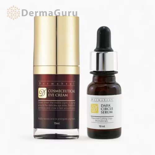 Dermaheal Bright Eyes Duo – Augenpflege-Set gegen Augenringe und Fältchen (2 Produkte)