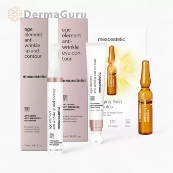   Mesoestetic Revitalising Ritual – straffendes und volumensteigerndes Pflegeritual (3 Produkte)