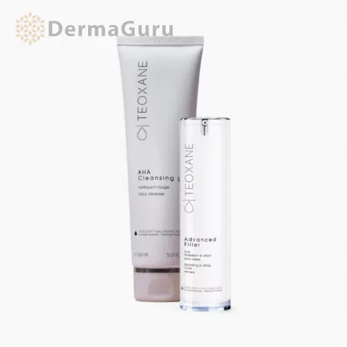 Teoxane Nourish Duo (Dry) - Reinigungsgel und Feuchtigkeitscreme für trockene Haut (2 Produkte)