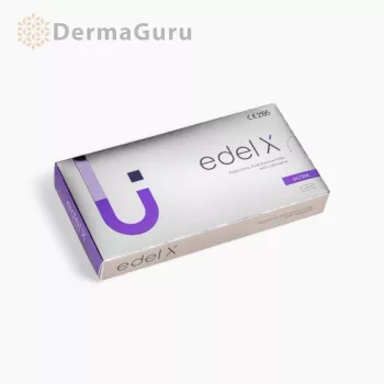   Edel X Ultra, Hyaluronsäure-Hautfüller, Korrektur tiefer Falten und Linien, 1 x 1 ml