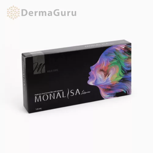 Monalisa Mild Lidocain, Hyaluron-Filler, Behandlung von Krähenfüßen und Stirnfalten, 1 x 1 ml