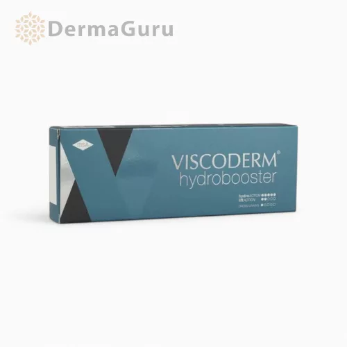 Viscoderm Hydrobooster, Hyaluronsäure-filler, Verbesserung der Hautelastizität, Ausstrahlung und Geschmeidigkeit, 1 x 1,1 ml